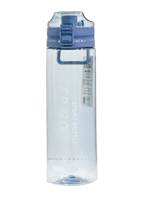 

Homeway 650ml Water Bottle, Clear/Blue