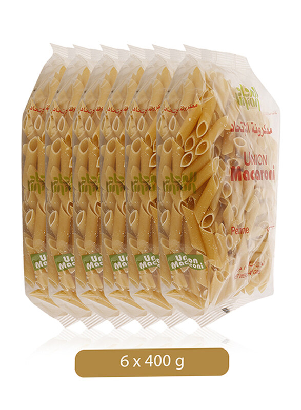 

Union Macaroni Penne Pasta - 6 x 400g