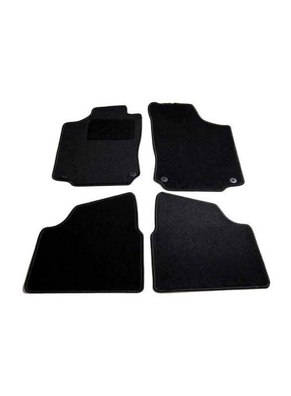 

High Sierra Car Mat, 4 Pieces, Black