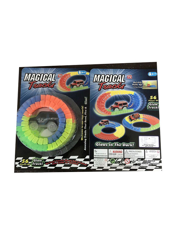 P.Joy Magic Track Blister, Pretend Play, 56 Pieces, Ages 3+