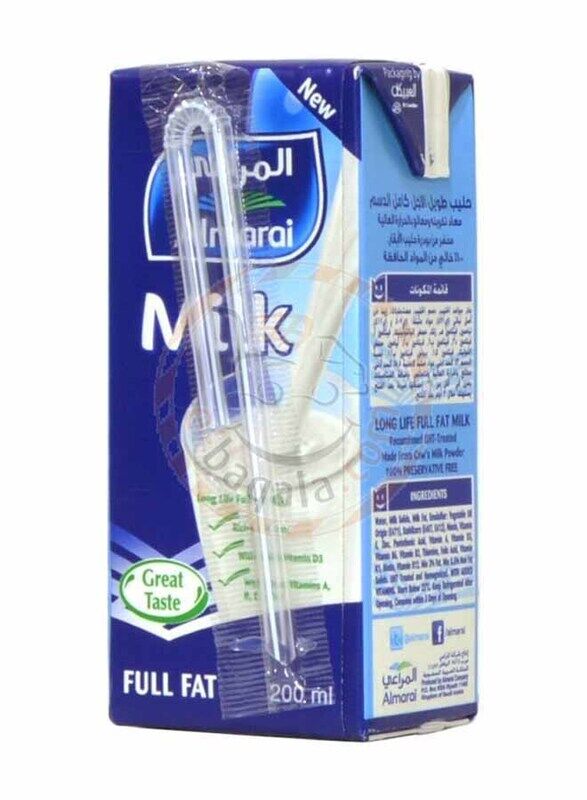 

Almarai Full Fat Uht Milk, 200ml