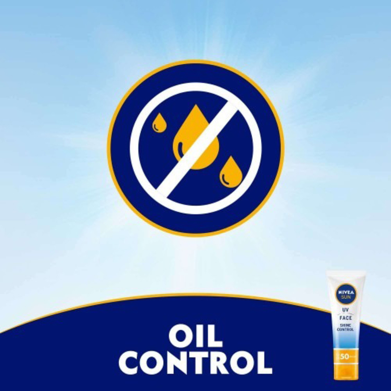 Nivea Shine Control Sunscreen SPF 50, 50ml