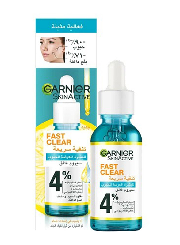 Garnier Skin Active Fast Clear Acne Prone Booster Serum, 30ml