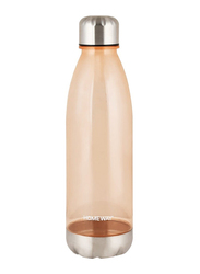 Homeway Water Bottle, Orange/Silver, 700ml