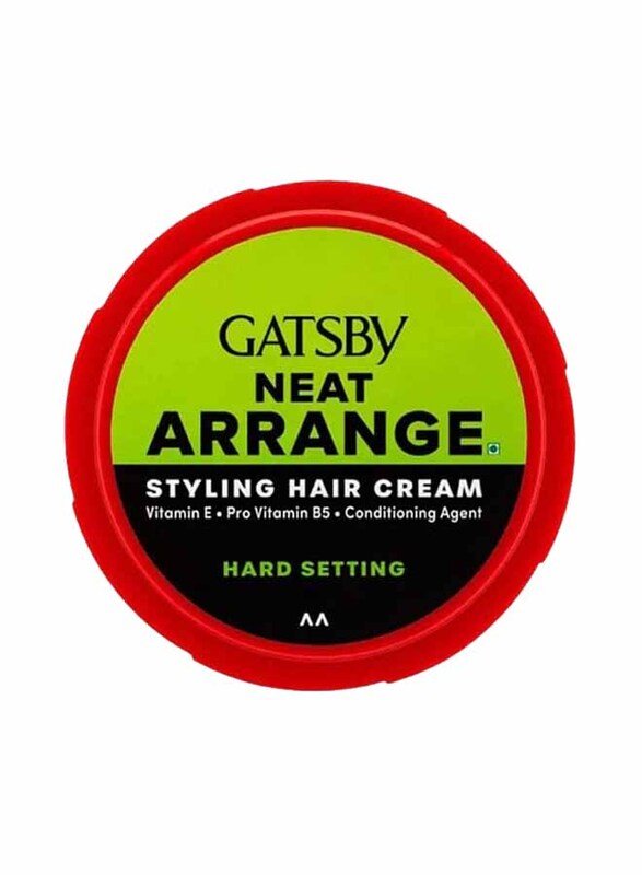 Gatsby Hard Set Hair Cream, 125g