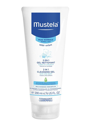 Mustela 200ml 2-in-1 Hair & Body Cleansing Gel for Baby