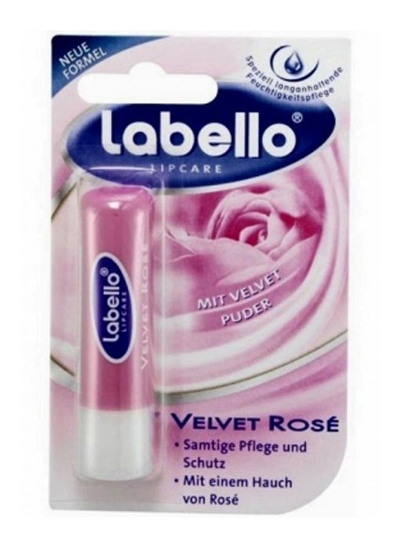 Labello Rose Lip Care Stick, 4.8g