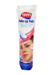 Tippys Make Up Pads Classic 80 Pieces, Pack of 1