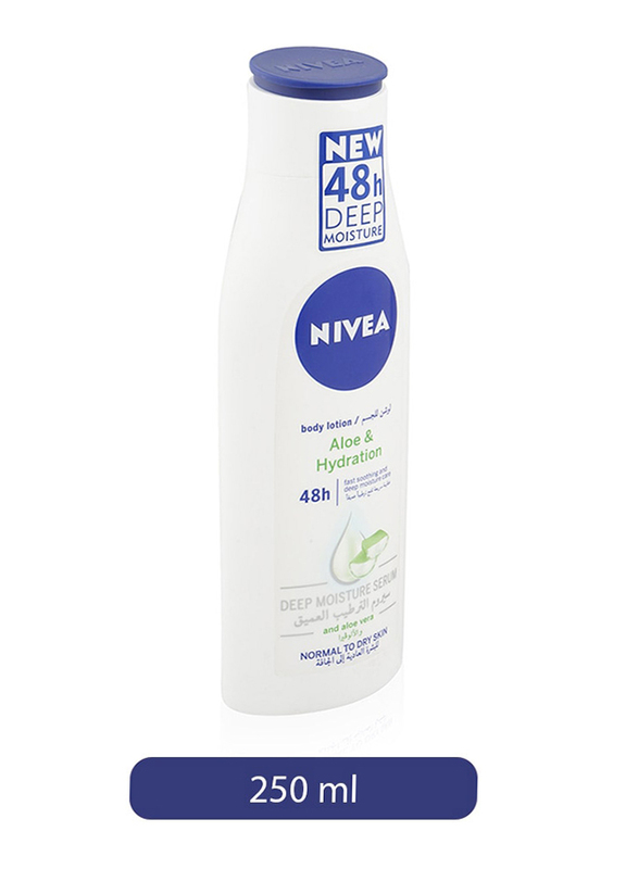 Nivea Aloe & Hydration 48H Deep Moisture Body Lotion, 250ml
