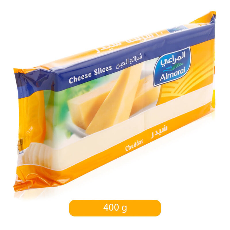 

Al Marai Almarai Cheddar Slices Cheese, 400 g