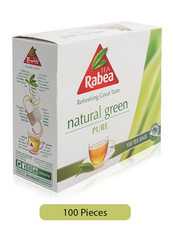

Rabee Rabea Natural Green Tea - 100 Bags