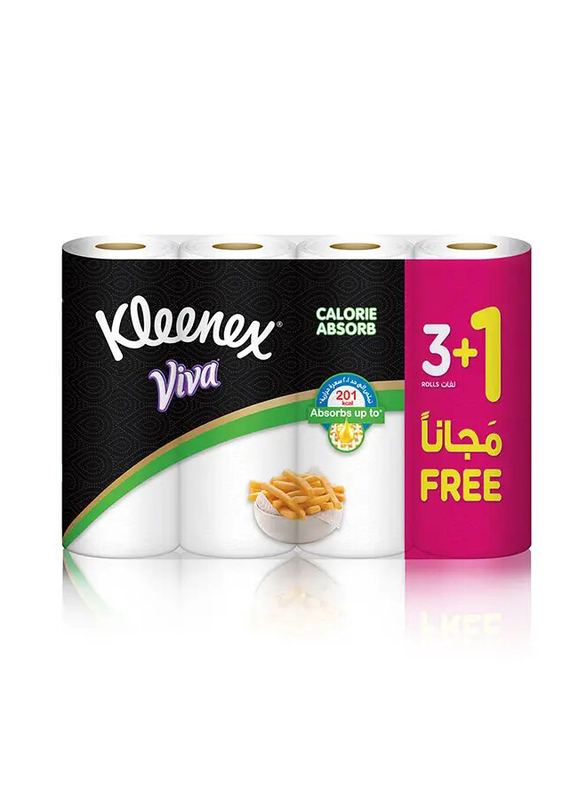 Kleenex Viva Calorie Absorb - 4 x 55 Sheets