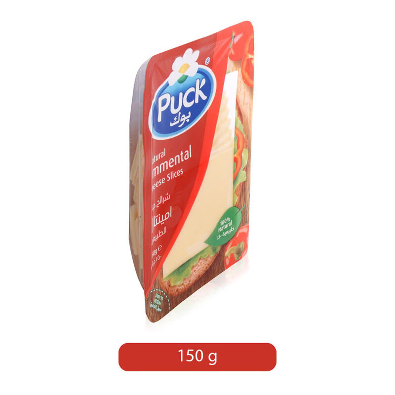 

Puck Emmental Cheese Slice, 150 g