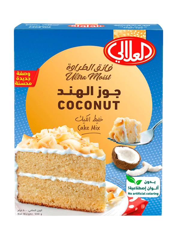 Al Alali Cake Mix Coconut, 18oz