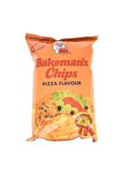 Bakeman's Pizza Flavoured Chips, 100g