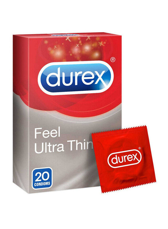 

Durex Feel Thin Ultra Condoms, 20 Pieces