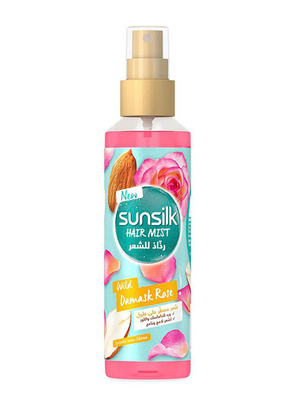 

Sunsilk Wild Dasmask Rose Shine Oil Hair Mist for All Hair Types, 160ml