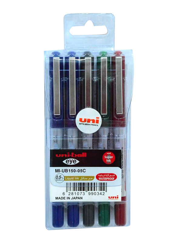 

Uniball Uni-ball MI-UB150-05C Eye Roller Ball Pens Set - 4 Pieces