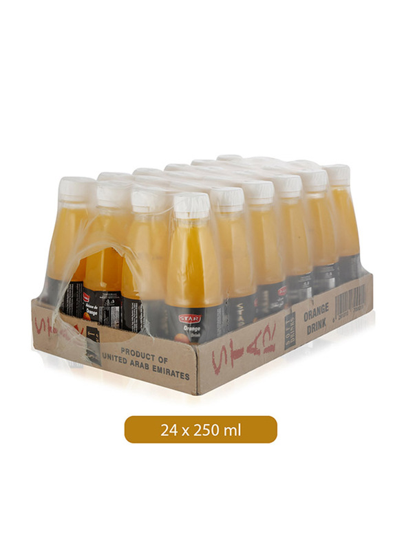 Star Orange Juice Drink, 24 Bottles x 250ml