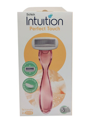 Schick Intuition Perfect Touch Razor With 1 Handle + 2 Cartridges, 2 Pieces