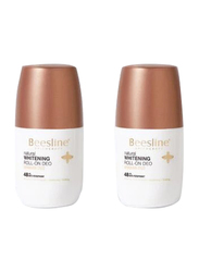 Beesline Natural Whitening Arabian Oud Roll-On Deo, 2 x 50ml