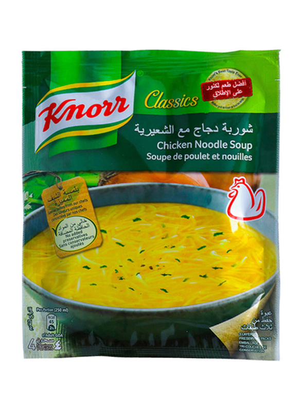 Knorr Chicken Noodles Soup, 12 x 60g