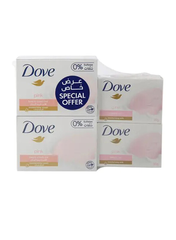 

Dove Bar White 2 Soap + 2 Soap 50Gm Dbb - 135Gm