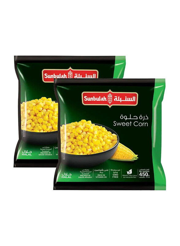 

Sunbulah Sweet Corn, 2 Pieces x 450g