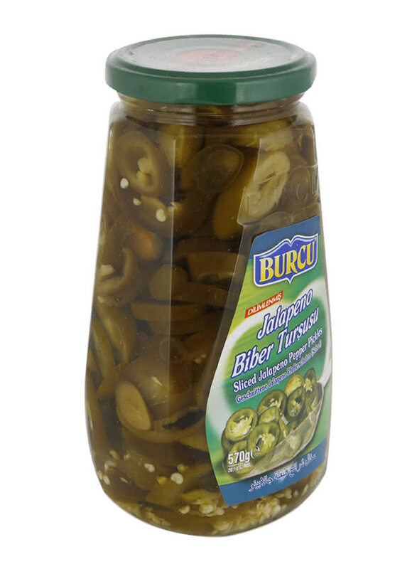 

Burcu Sliced Jalapeno Pepper Pickles - 570 g