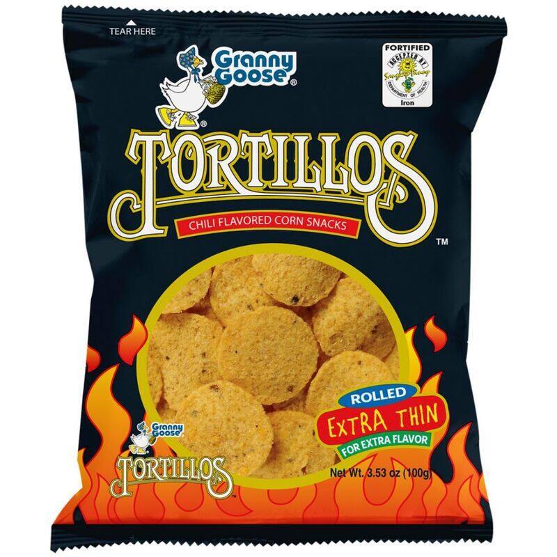 

Granny Chilli Tortillos Chips, 100g