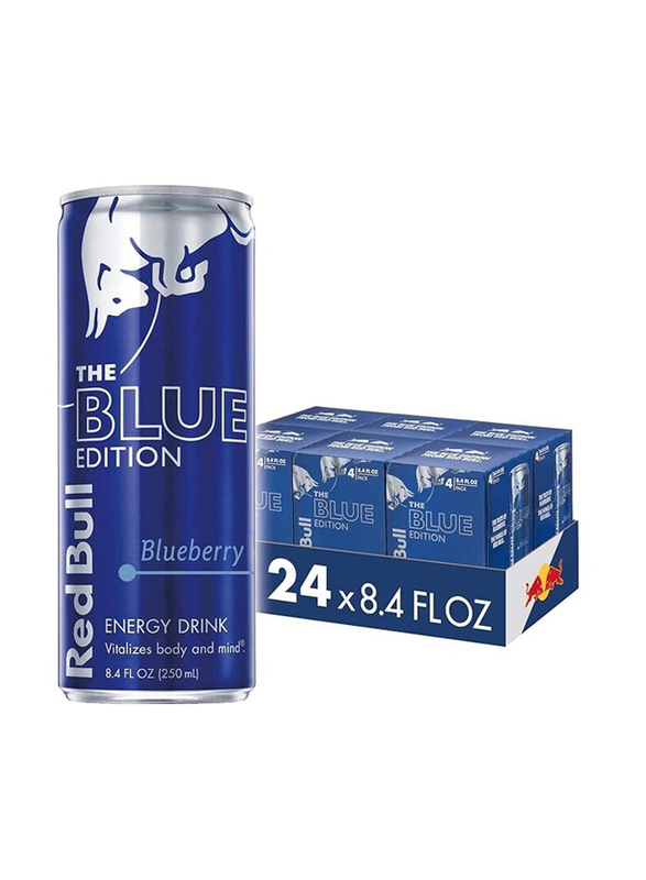 Red Bull Energy Drink Blueberry, 24 x 250ml