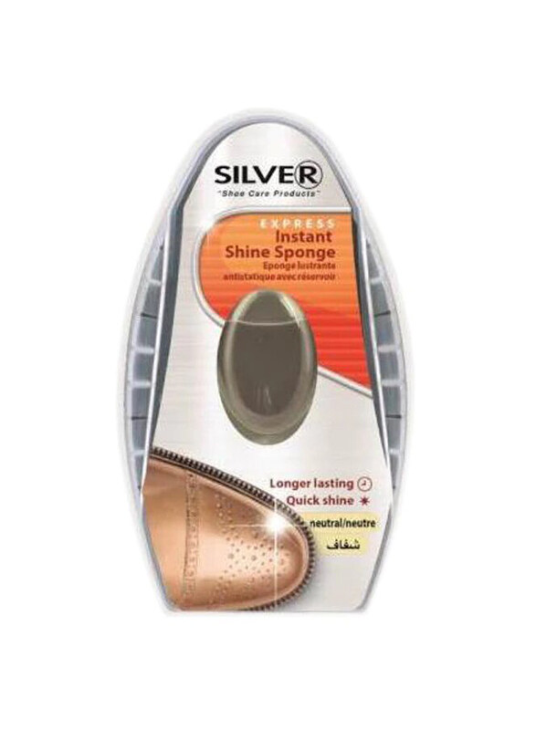 

Silver Mini Shine Sponge with Dispenser, 6ml