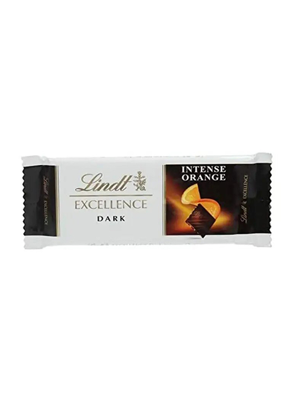 Lindt Excellence Intense Orange Dark Chocolate Bar, 35g