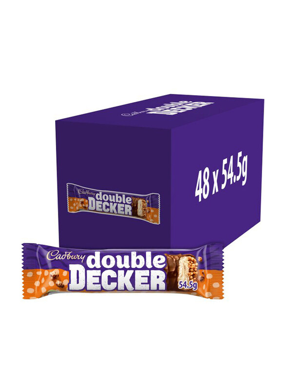 

Cadbury Double Decker Chocolate Bar, 48 x 54.5g