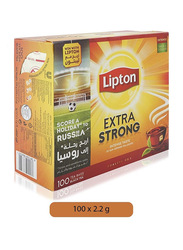 Lipton Extra Strong Black Tea, 100 Tea Bags x 2.2g