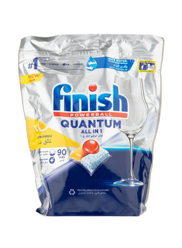 

Finish Quantum All In One Lemon, 90 Tablets