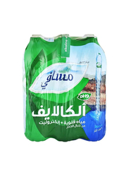 Masafi Alkalife Mineral Water, 6 x 1.5 Liters