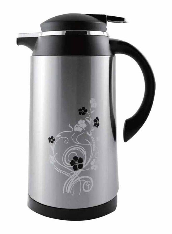 

Homeway Vacuum Flask, 1.9 Ltr, Silver/Black