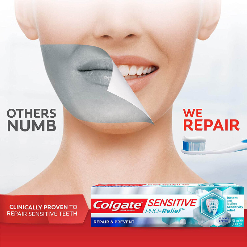 Colgate Sensitive Pro Relief Toothpaste, 75ml