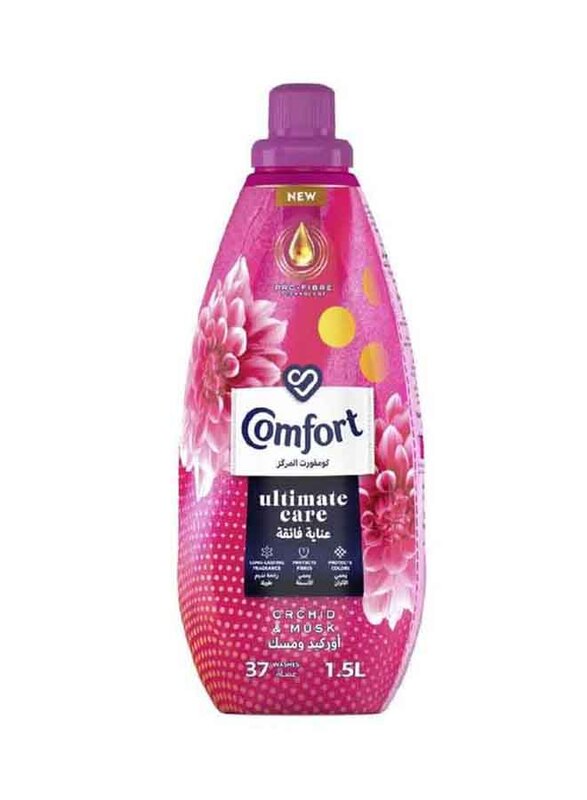 Comfort Ultimate Care Orchid & Musk Concentrated Fabric Softener, 1 Liter