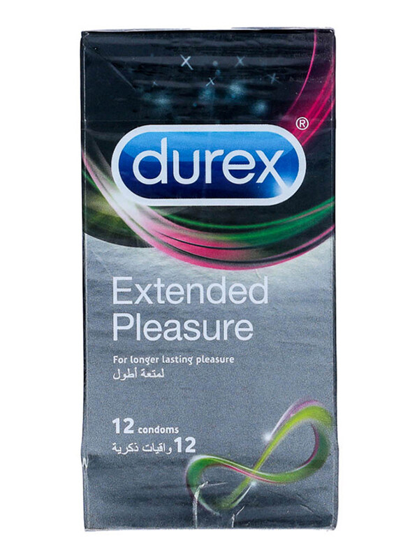 

Durex Extend Pleasure Condoms - 12 Pieces