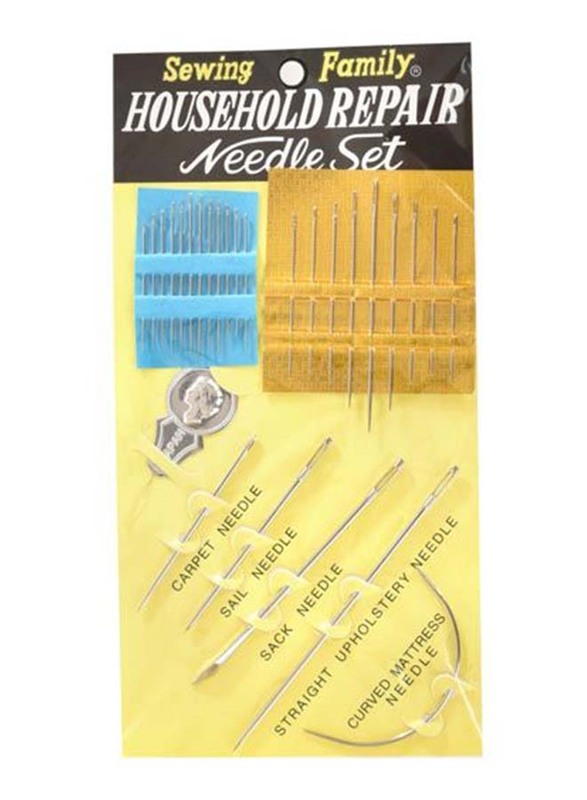 Sf Household Repair Sewing Needle Set, Silver