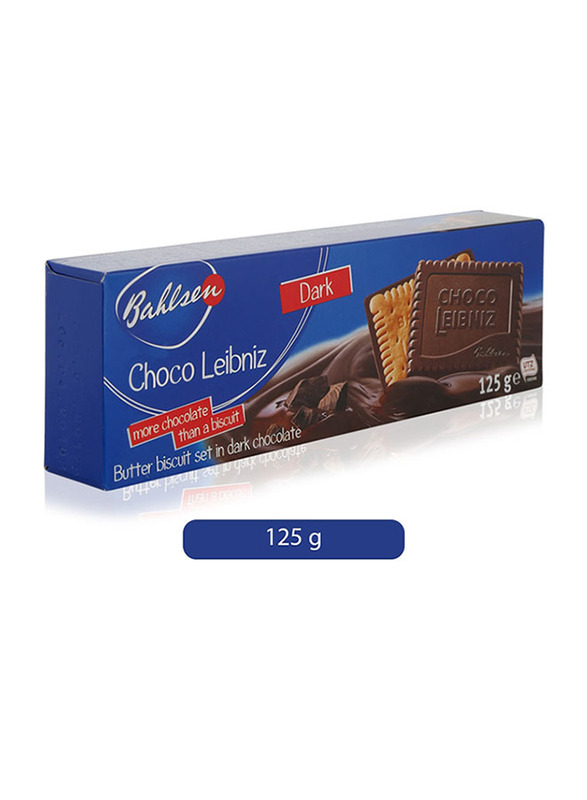 Bahlsen Choco Leibniz Dark Chocolate Biscuits, 125g