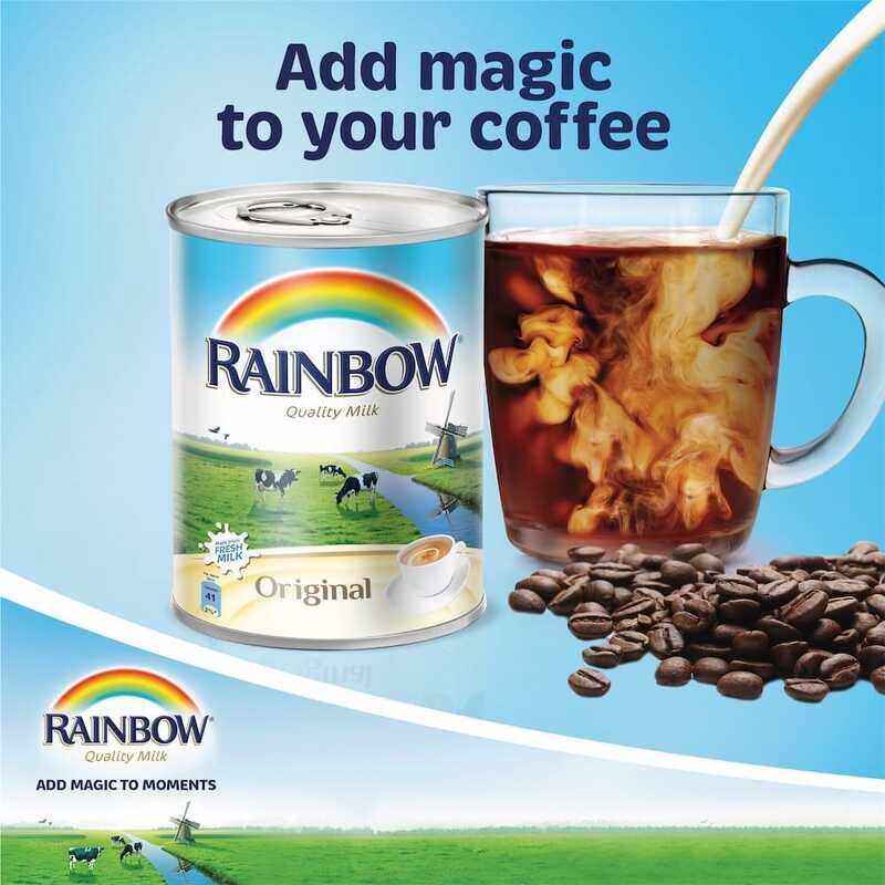 Rainbow Evaporated Milk, 48 x 410g