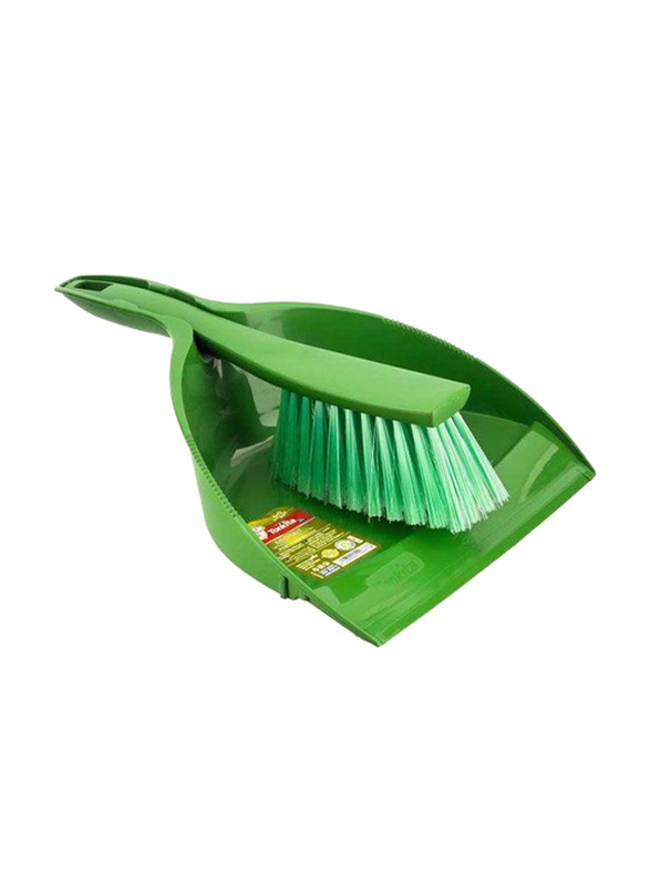Tonkita Dustpan & Brush Set, One Size, Green