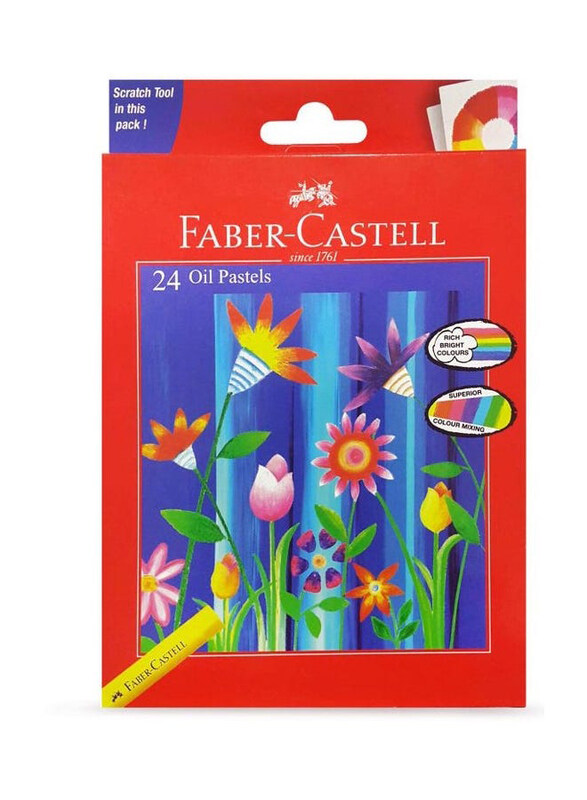 

Faber-Castell Fc Jumbo Oil Pastel 6Mm 24 Colour