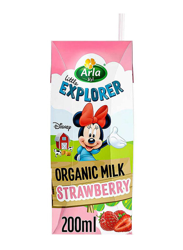 

Arla Organic Disney Strawberry Milk Drink, 200ml