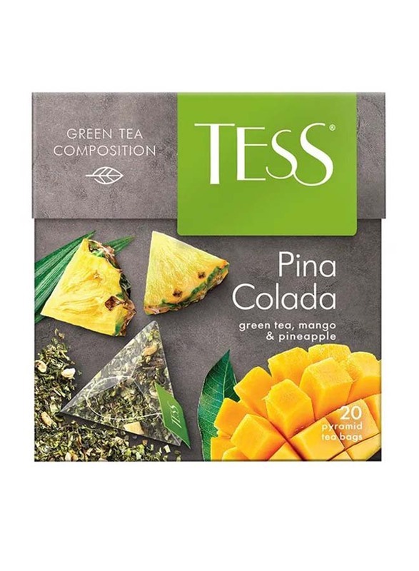 Tess Pina Colada Green Tea Bags