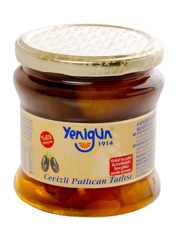 

Yenigun Gold Series Walnut Filled Aubergine Jam, 450g