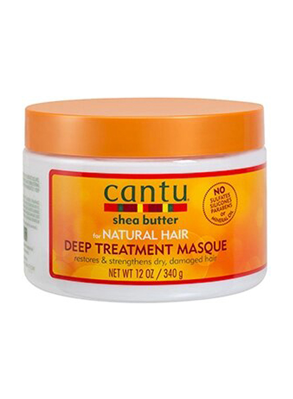 Cantu Shea Butter Natural Deep Masque for All Hair Types, 340gm